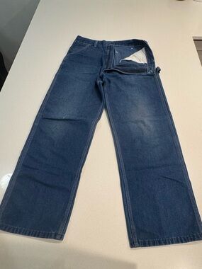 Vintage 1984 Roebucks Carpenter Jeans – Made in USA – Classic Workwear